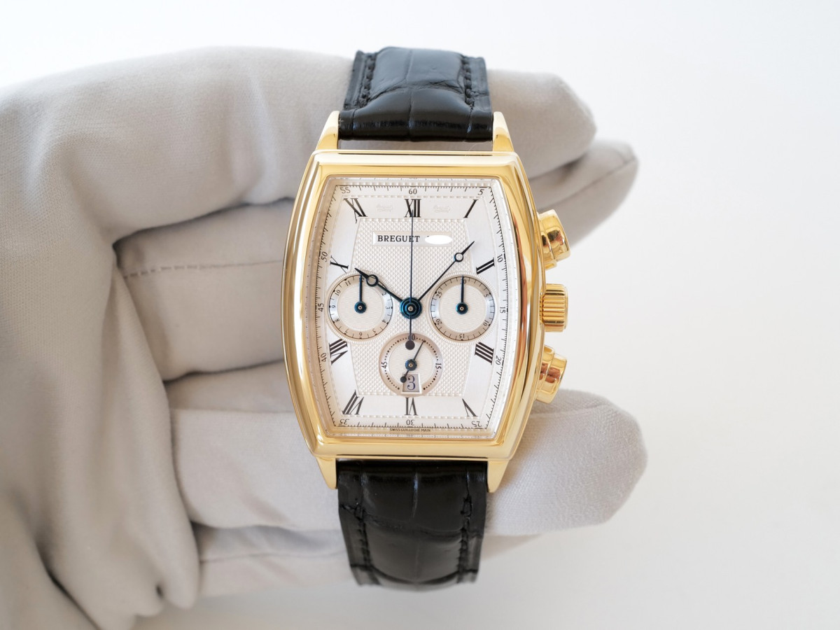 Швейцарський годинник Breguet Heritage Chronograph 18K Yellow Gold