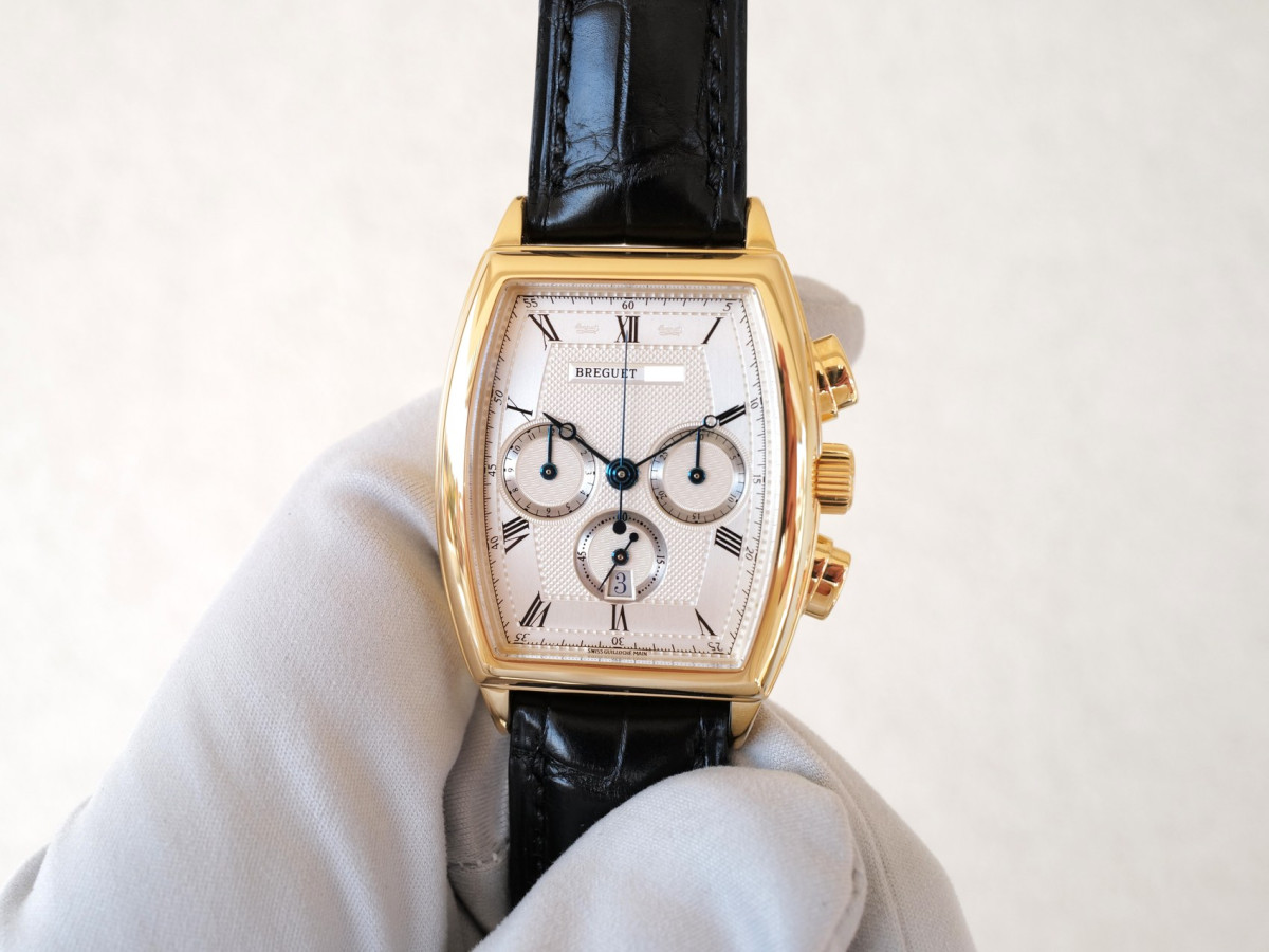 Швейцарський годинник Breguet Heritage Chronograph 18K Yellow Gold