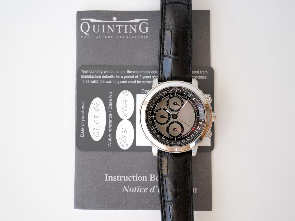 Швейцарские часы Quinting Mysterious Chronograph 44