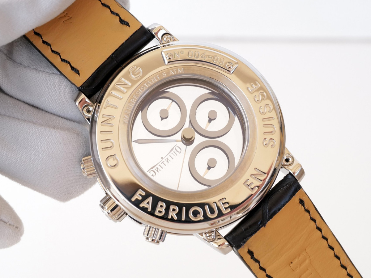 Швейцарские часы Quinting Mysterious Chronograph 44