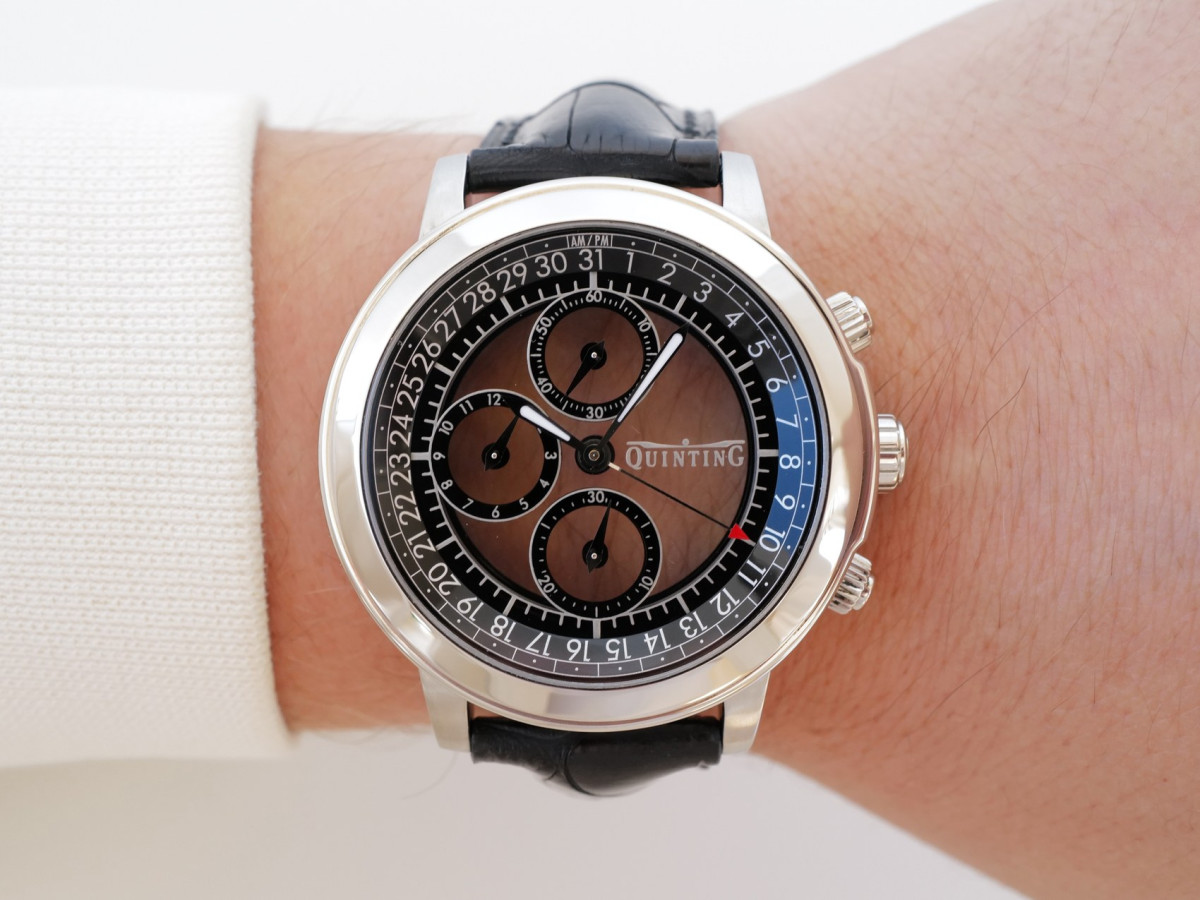 Швейцарские часы Quinting Mysterious Chronograph 44