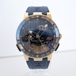 Швейцарський годинник Ulysse Nardin Executive El Toro GMT Perpetual Limited Edition 18K Rose Gold 43