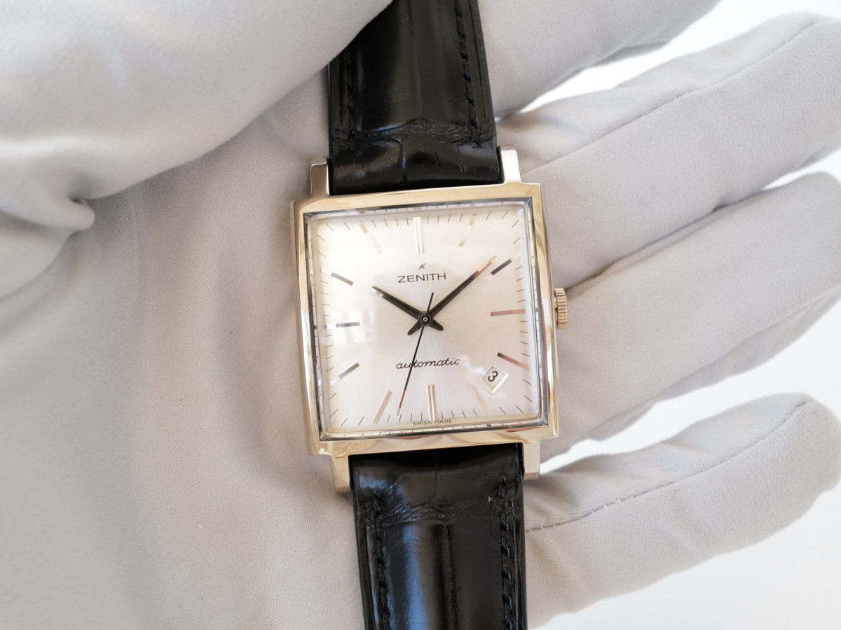 Швейцарський годинник Zenith Heritage New Vintage 1965 Limited Edition 18K White Gold