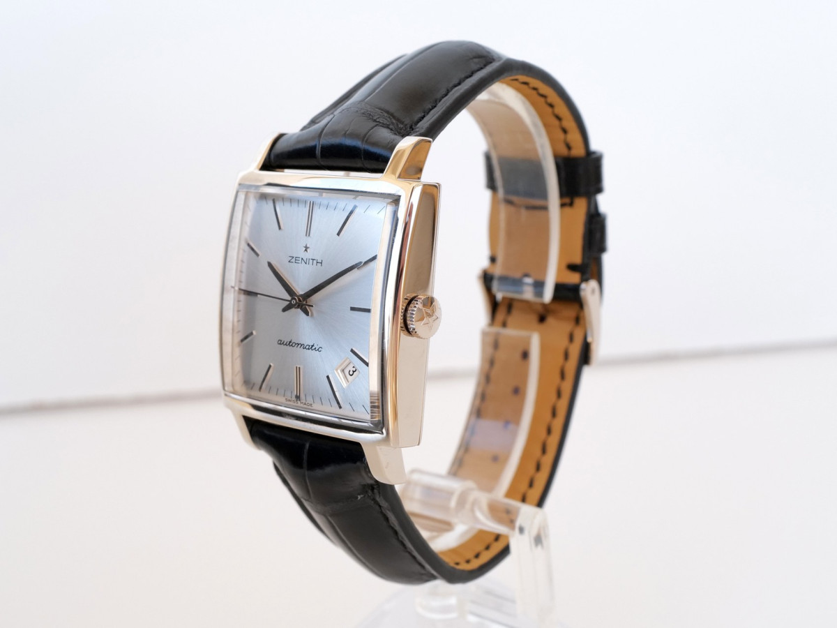 Швейцарський годинник Zenith Heritage New Vintage 1965 Limited Edition 18K White Gold
