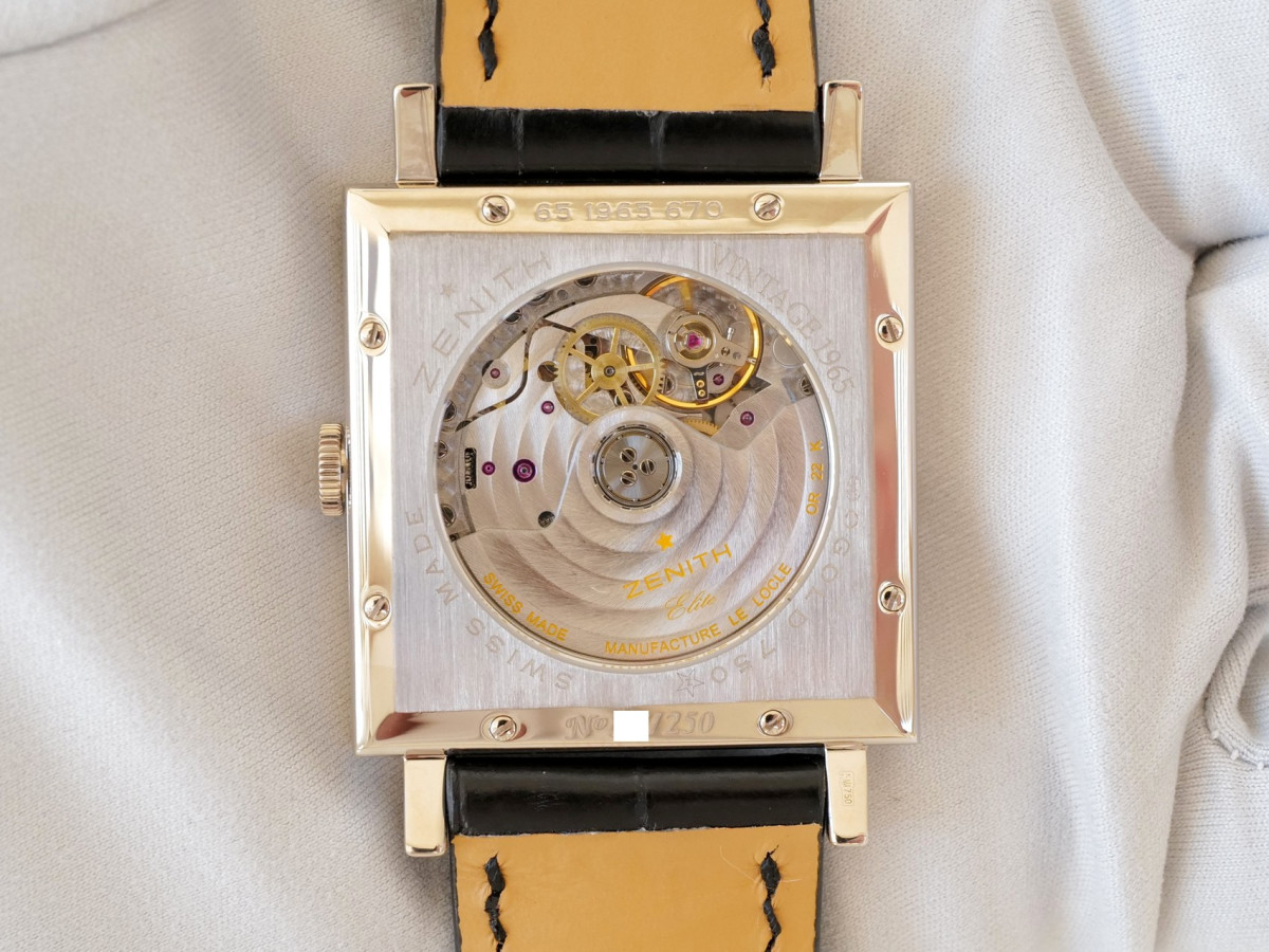 Швейцарський годинник Zenith Heritage New Vintage 1965 Limited Edition 18K White Gold