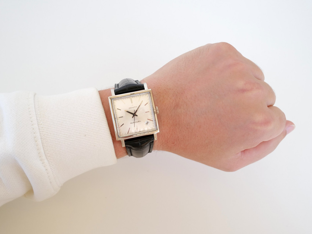 Швейцарський годинник Zenith Heritage New Vintage 1965 Limited Edition 18K White Gold