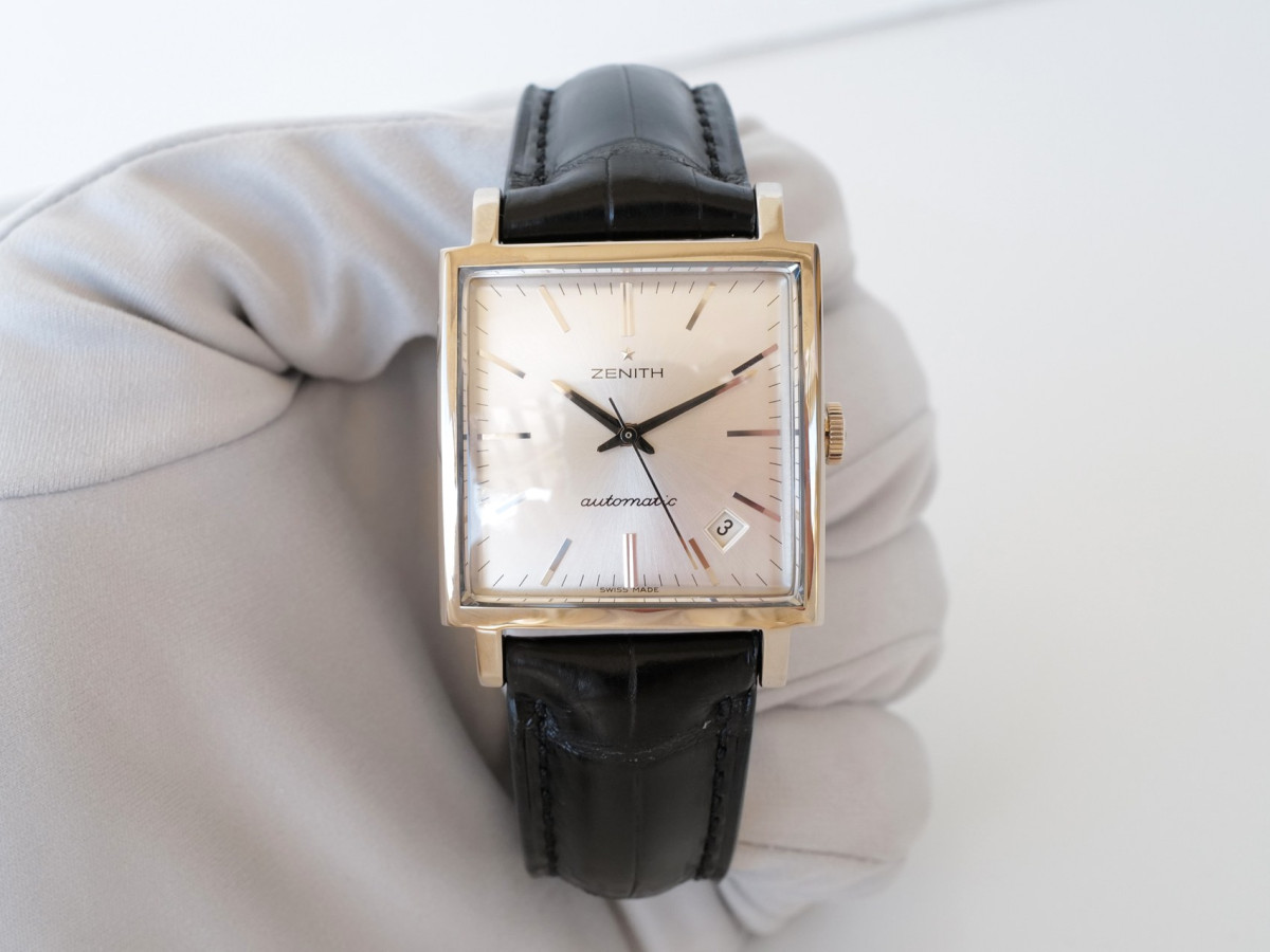 Швейцарський годинник Zenith Heritage New Vintage 1965 Limited Edition 18K White Gold