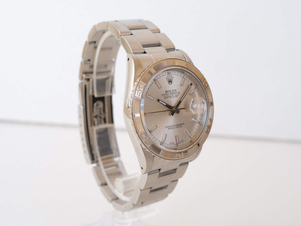 Swiss watch Rolex Datejust Turn-O-Graph 36 Oyster Steel 18K White Gold Bezel