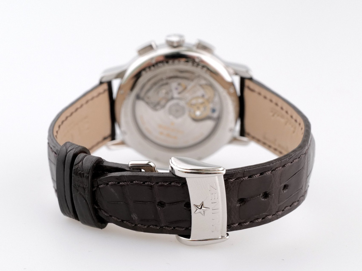 Швейцарський годинник Zenith Chronomaster T Open Chronograph Brown Dial 40