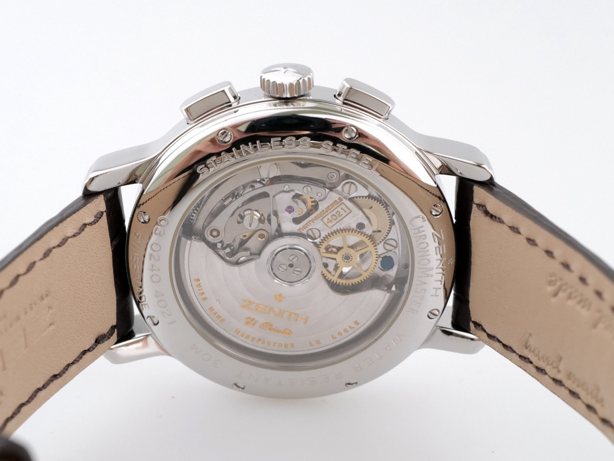 Швейцарський годинник Zenith Chronomaster T Open Chronograph Brown Dial 40