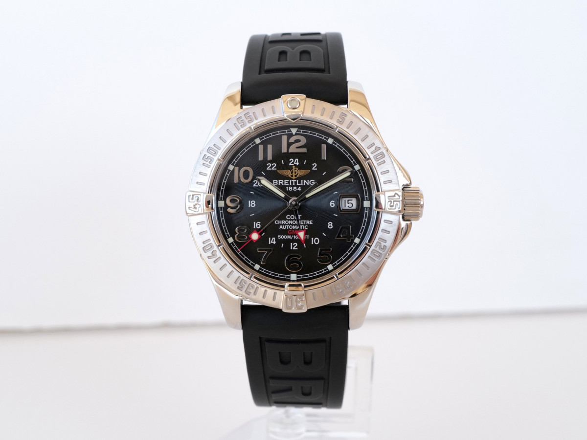 Швейцарський годинник Breitling Colt GMT Black Dial 41