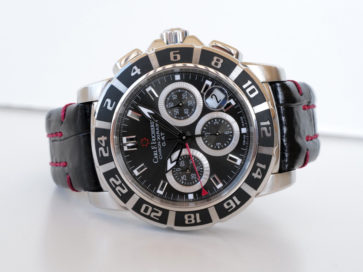 Swiss watch Carl F. Bucherer Patravi TravelGraph Chronograph 42