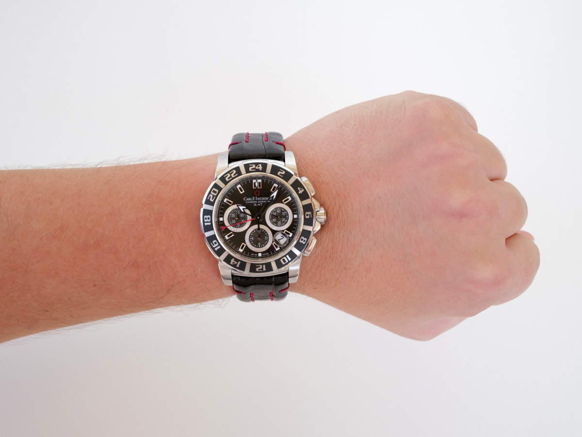 Swiss watch Carl F. Bucherer Patravi TravelGraph Chronograph 42