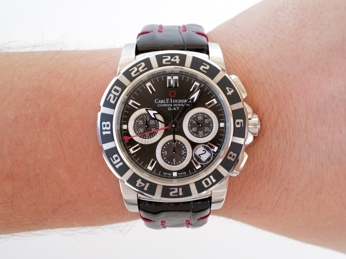 Swiss watch Carl F. Bucherer Patravi TravelGraph Chronograph 42