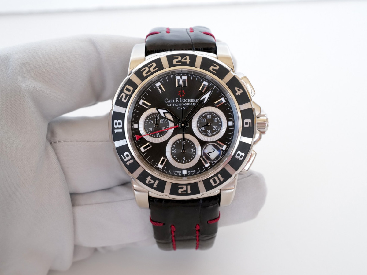 Swiss watch Carl F. Bucherer Patravi TravelGraph Chronograph 42