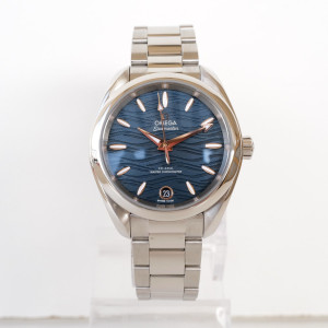 Швейцарские часы Omega Seamaster Aqua Terra 150M Blue Dial 34
