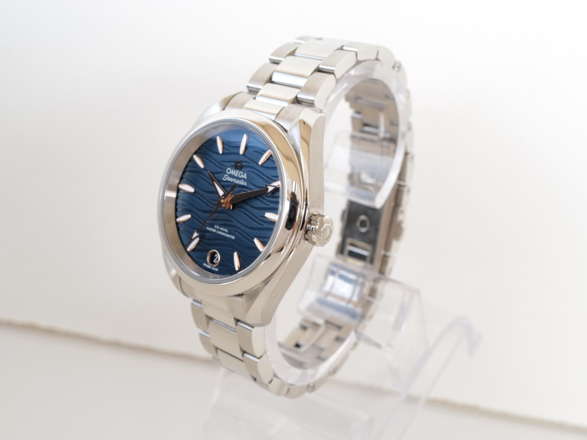 Швейцарские часы Omega Seamaster Aqua Terra 150M Blue Dial 34