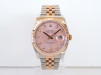Швейцарський годинник Rolex Datejust 36 Jubilee Steel 18K Rose Gold Pink Diamond Dial