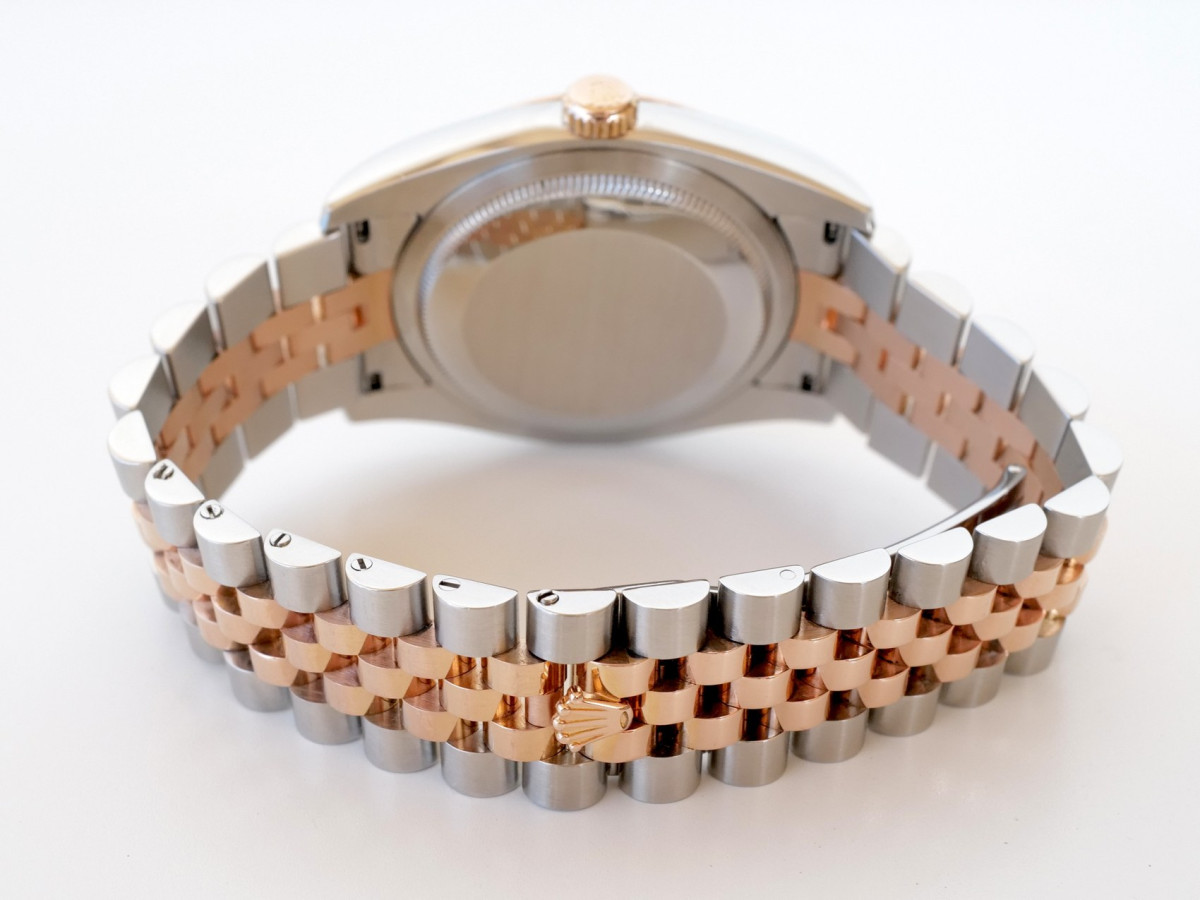 Швейцарський годинник Rolex Datejust 36 Jubilee Steel 18K Rose Gold Pink Diamond Dial