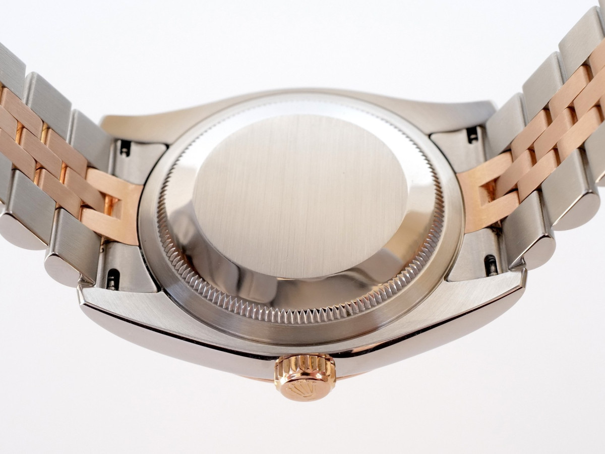 Швейцарський годинник Rolex Datejust 36 Jubilee Steel 18K Rose Gold Pink Diamond Dial