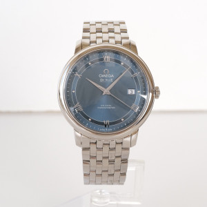 Швейцарские часы Omega De Ville Prestige Automatic Blue Dial 40