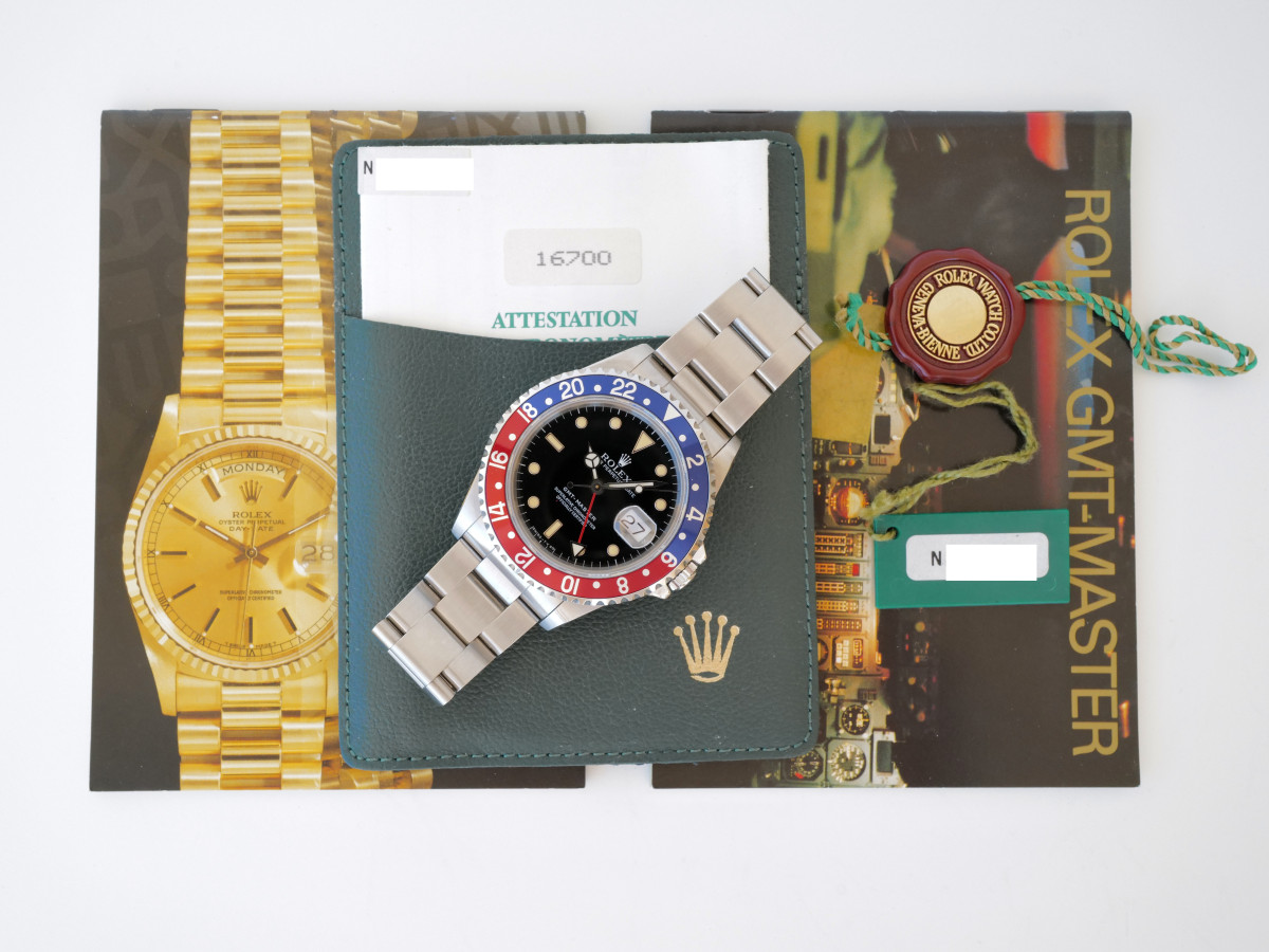 Швейцарський годинник Rolex GMT-Master Pepsi 40