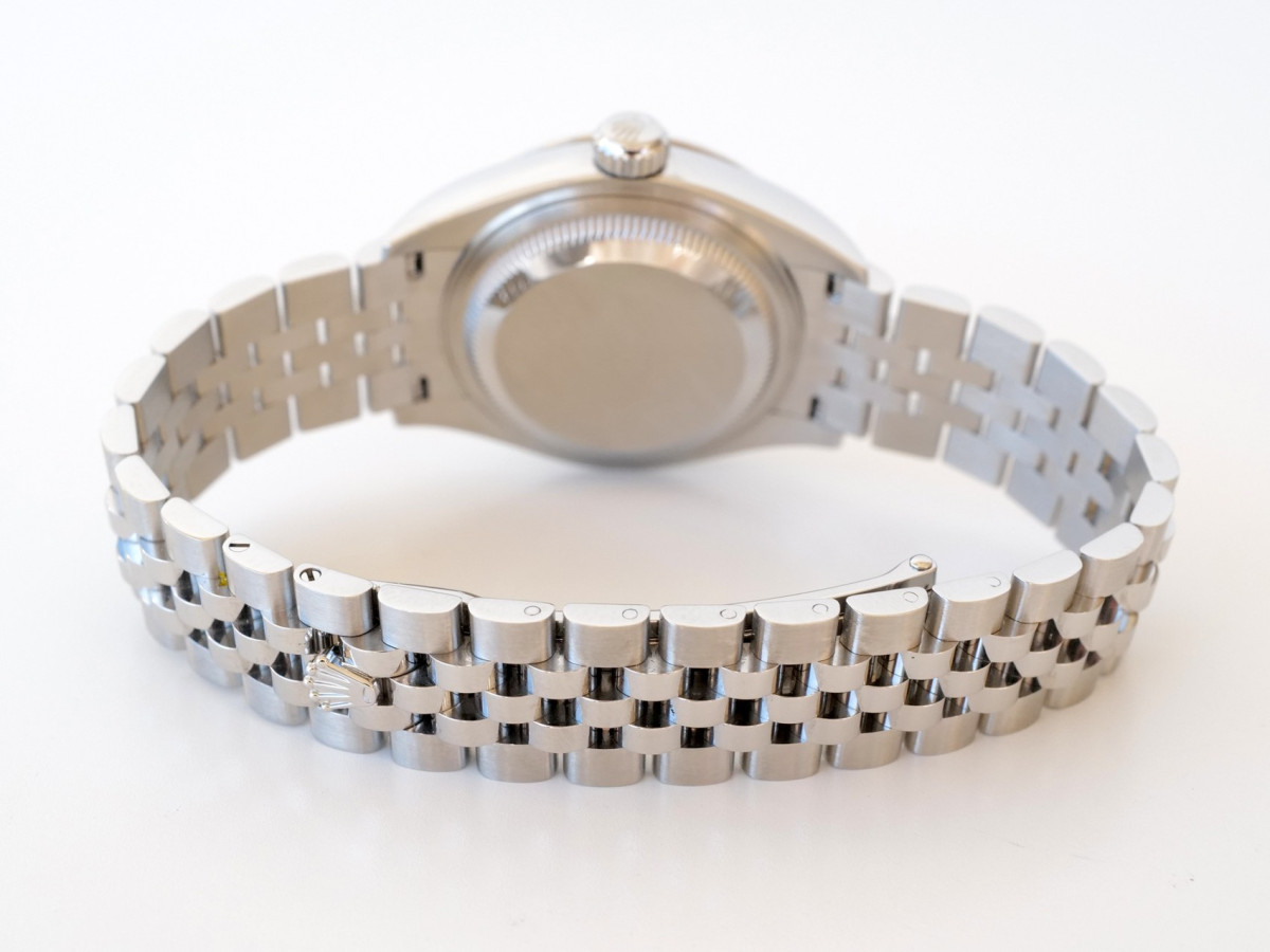 Швейцарський годинник Rolex Lady-Datejust 28 Jubilee Steel 18K White Gold MOP Diamond Dial