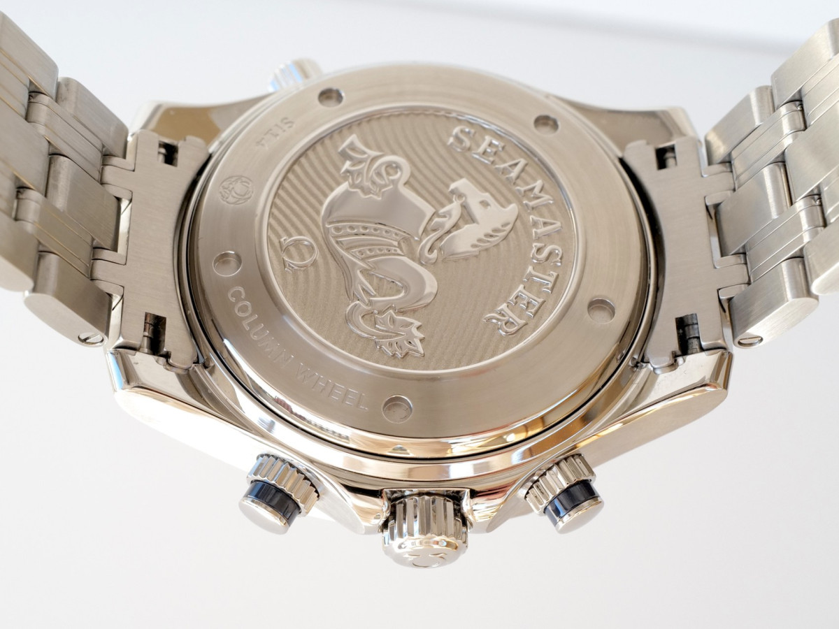 Швейцарские часы Omega Seamaster Diver 300M Chronograph Blue 44