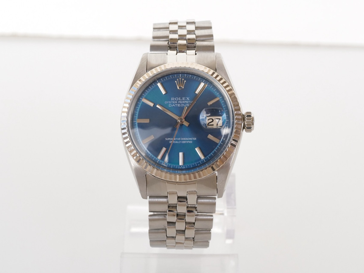 Швейцарские часы Rolex Datejust 36 Jubilee Sigma Pie Pan Blue Dial