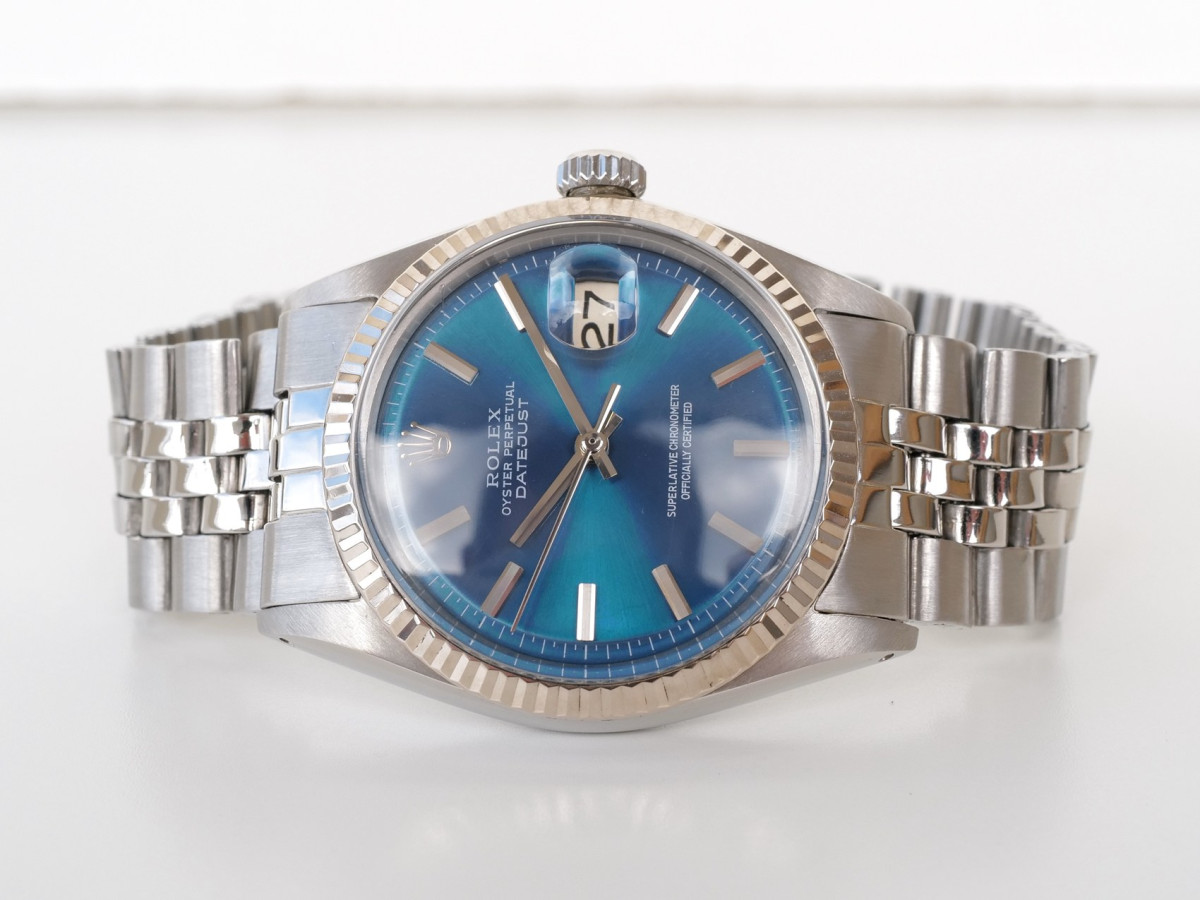 Швейцарские часы Rolex Datejust 36 Jubilee Sigma Pie Pan Blue Dial