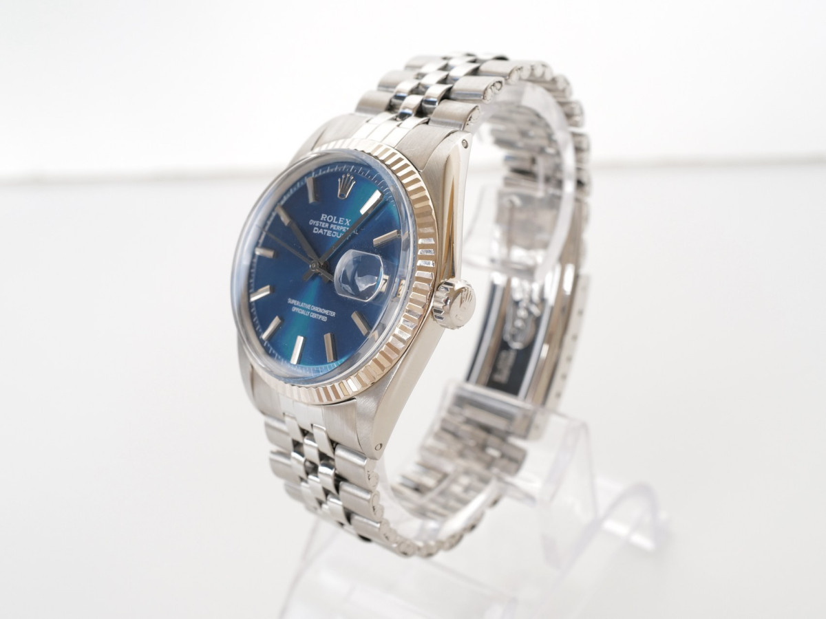 Швейцарские часы Rolex Datejust 36 Jubilee Sigma Pie Pan Blue Dial