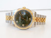 Швейцарський годинник Rolex Datejust 36 Jubilee Steel 18K Yellow Gold Green Diamond Dial