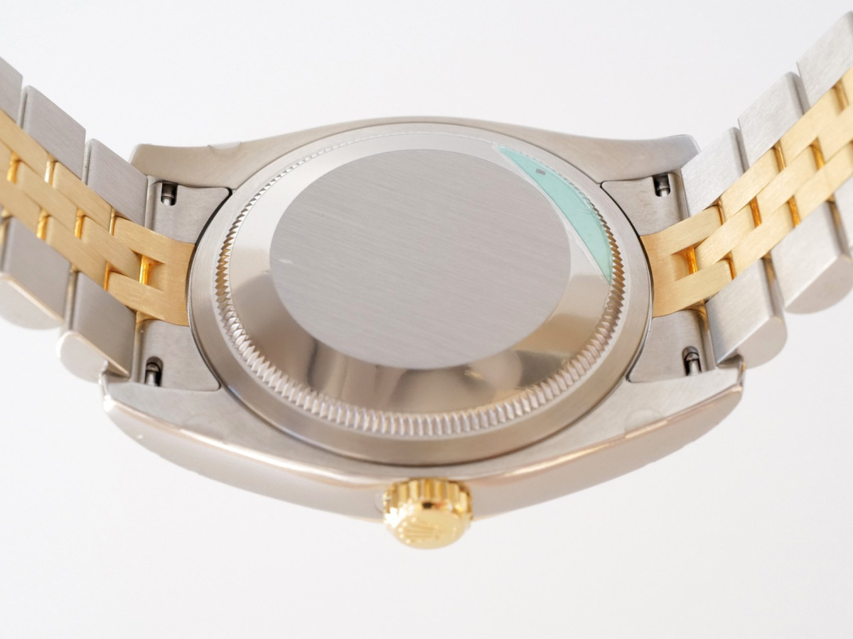 Швейцарський годинник Rolex Datejust 36 Jubilee Steel 18K Yellow Gold Green Diamond Dial