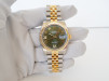 Швейцарський годинник Rolex Datejust 36 Jubilee Steel 18K Yellow Gold Green Diamond Dial