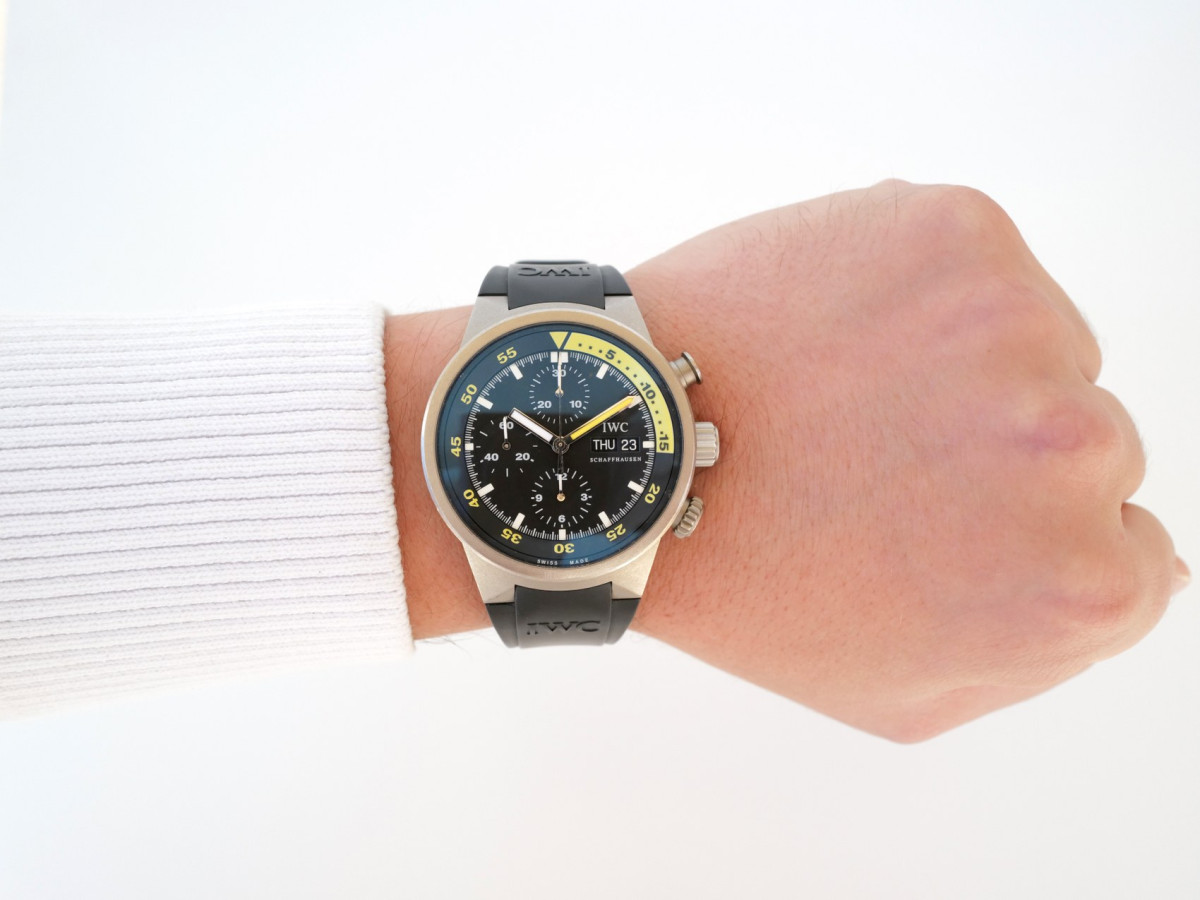 Швейцарские часы IWC Aquatimer Chronograph Titanium 42