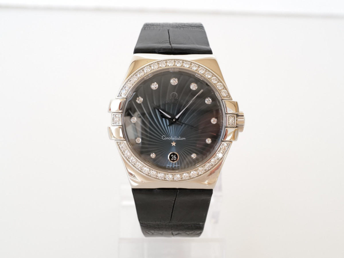 Swiss watch Omega Constellation Diamonds Quartz 35