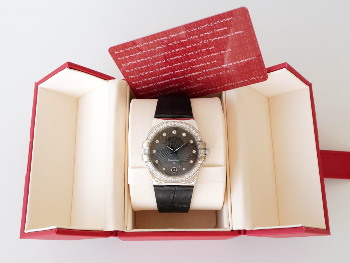Swiss watch Omega Constellation Diamonds Quartz 35