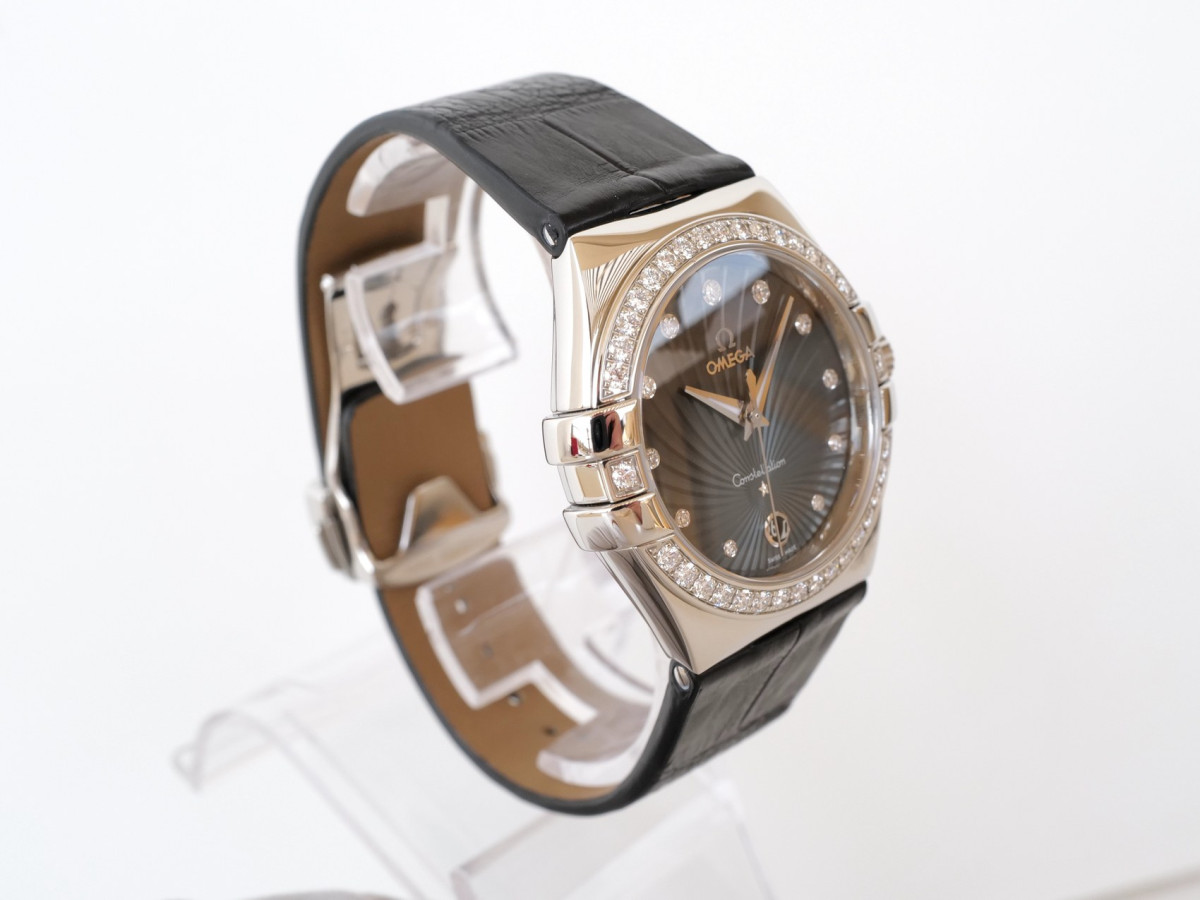 Swiss watch Omega Constellation Diamonds Quartz 35