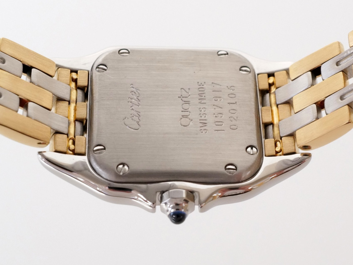 Швейцарський годинник Cartier Panthere Quartz Gold Steel Diamonds