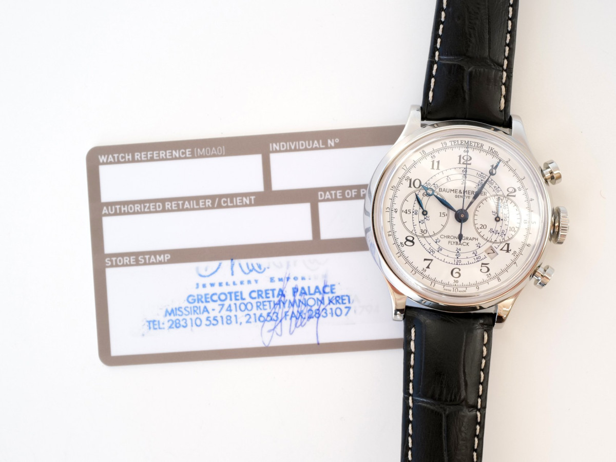 Швейцарские часы Baume & Mercier Capeland Flyback Chronograph 44