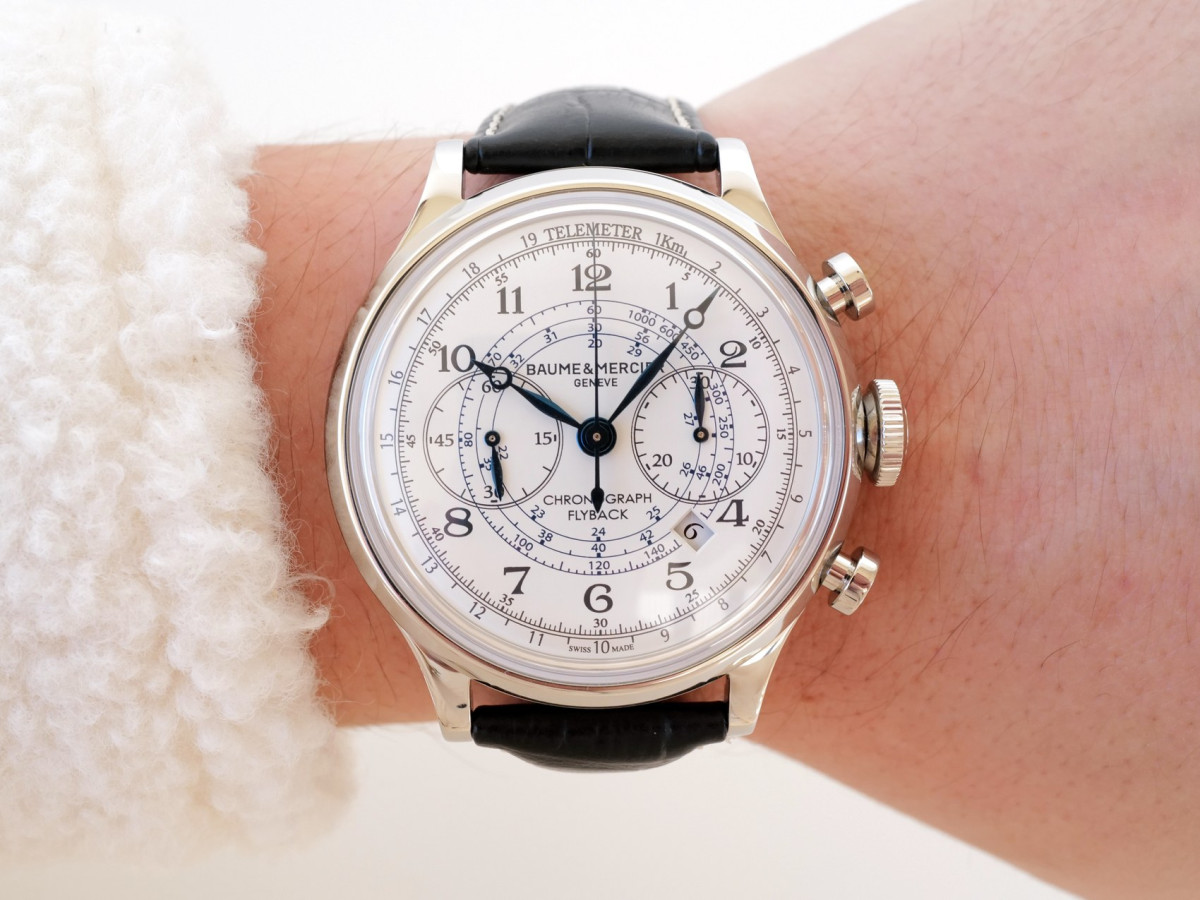 Швейцарские часы Baume & Mercier Capeland Flyback Chronograph 44