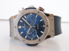 Швейцарские часы Hublot Classic Fusion Chronograph Titanium Blue 45