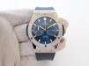 Швейцарские часы Hublot Classic Fusion Chronograph Titanium Blue 45
