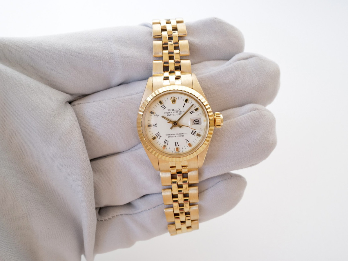Швейцарський годинник Rolex Lady-Datejust 26 Jubilee 18K Yellow Gold