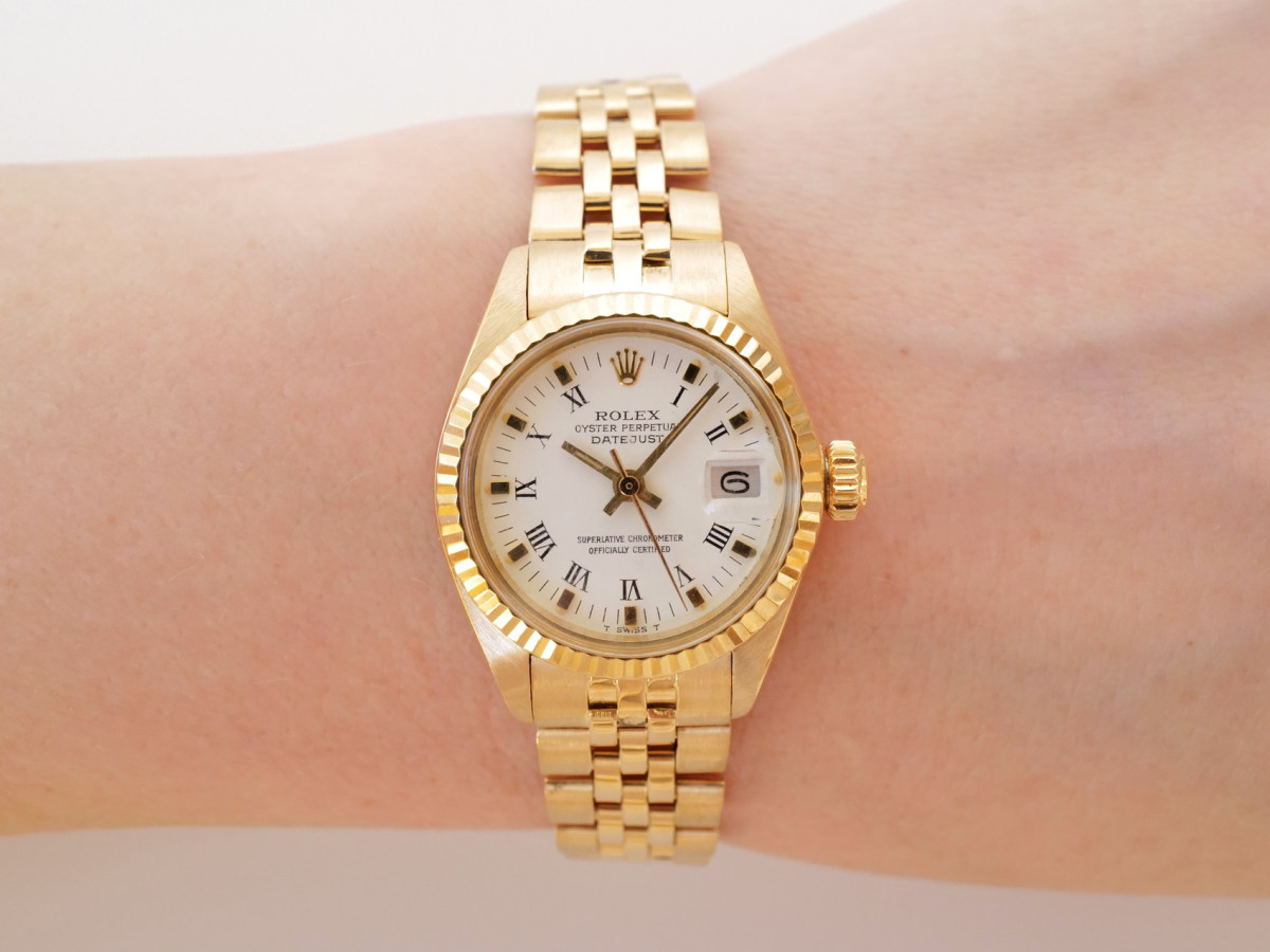 Швейцарський годинник Rolex Lady-Datejust 26 Jubilee 18K Yellow Gold