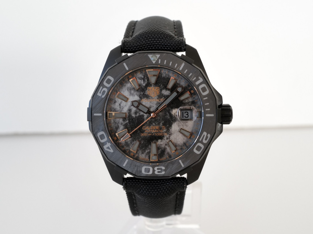 Швейцарские часы TAG Heuer Aquaracer Calibre 5 Titanium Carbon Limited Edition 41
