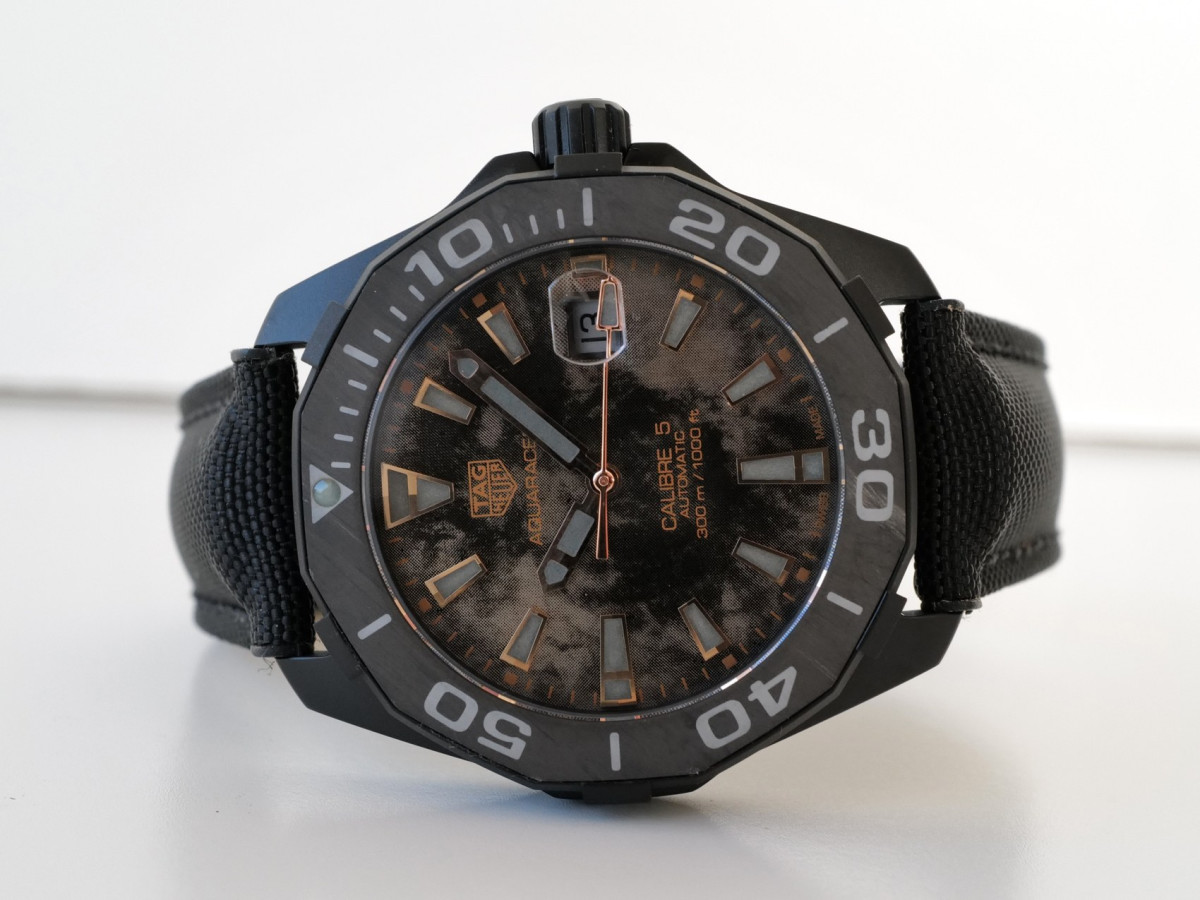 Швейцарские часы TAG Heuer Aquaracer Calibre 5 Titanium Carbon Limited Edition 41