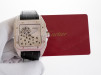 Swiss watch Cartier Santos 100 Custom Diamonds 41