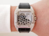 Swiss watch Cartier Santos 100 Custom Diamonds 41