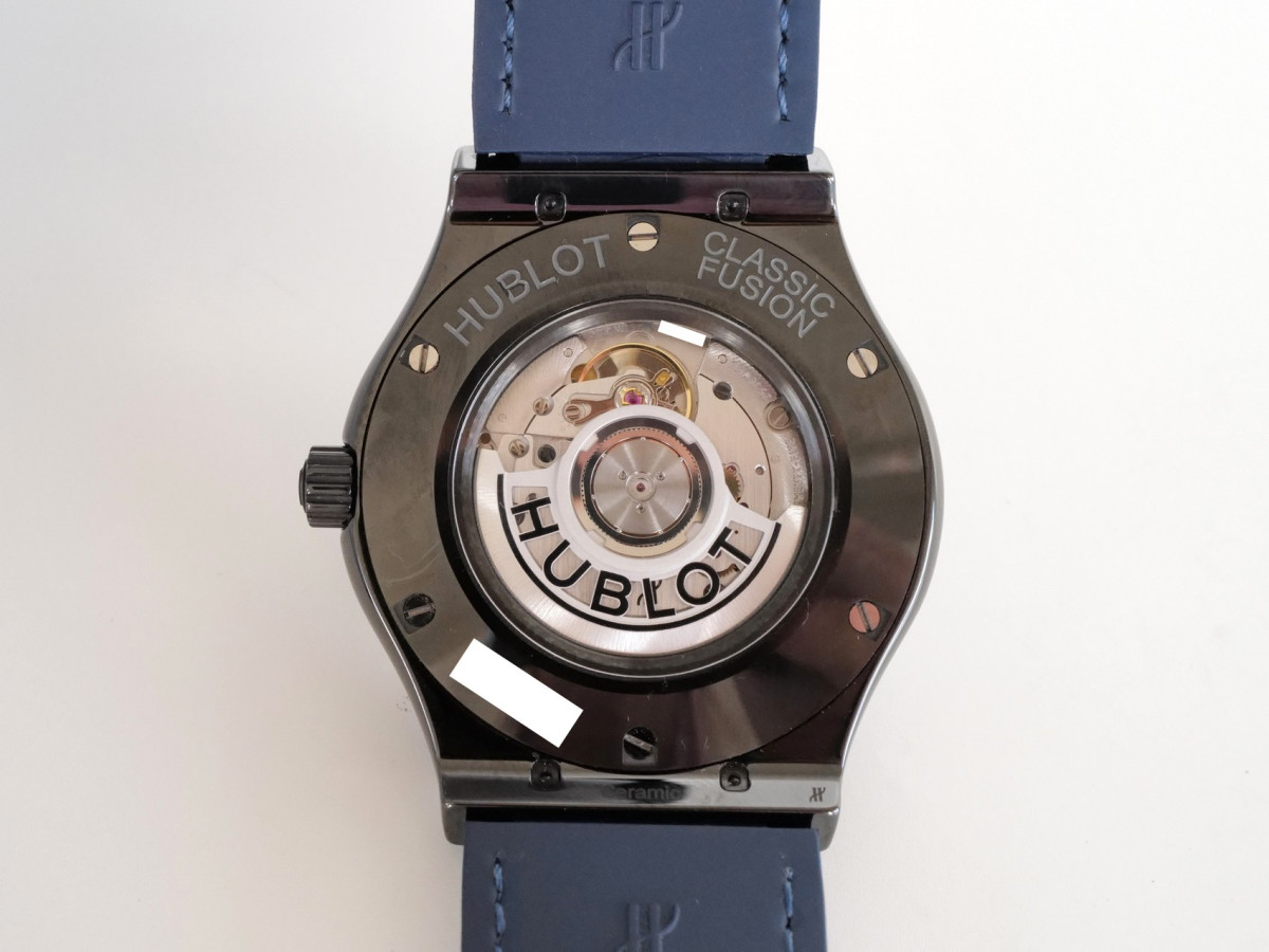Швейцарские часы Hublot Classic Fusion Ceramic Blue 45